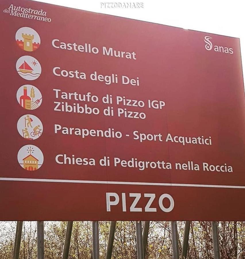 Casa di Giorgio-fronte spiaggia Pizzo  Esterno foto